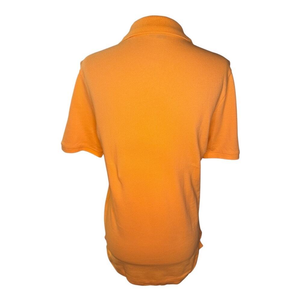 NEW Chaps Women’s Classic Polo Shirt Orange Short Sleeve Size Small Casual - Picture 3 of 7